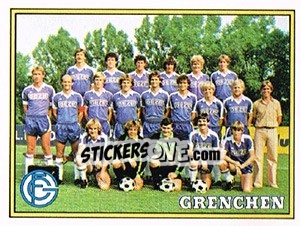 Sticker Mannschaft Grenchen - Football Switzerland 1983-1984 n. 306 - Panini