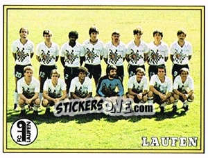 Sticker Mannschaft Laufen - Football Switzerland 1983-1984 n. 307 - Panini
