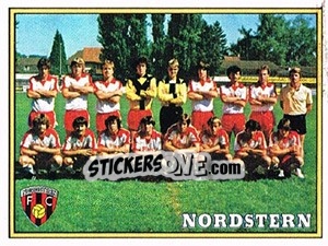 Cromo Mannschaft Nordstern - Football Switzerland 1983-1984 n. 313 - Panini