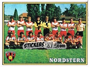 Figurina Mannschaft Nordstern - Football Switzerland 1983-1984 - Panini