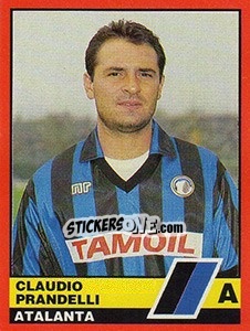Sticker Claudio Prandelli - Calciatori d'Italia 1989-1990 n. 29 - Vallardi