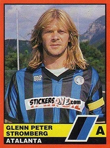 Sticker Glenn Peter Strömberg - Calciatori d'Italia 1989-1990 n. 33 - Vallardi