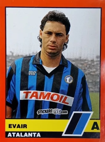 Cromo Evair - Calciatori d'Italia 1989-1990 n. 37 - Vallardi