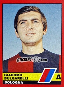 Sticker Giacomo Bulgarelli - Calciatori d'Italia 1989-1990 n. 81 - Vallardi