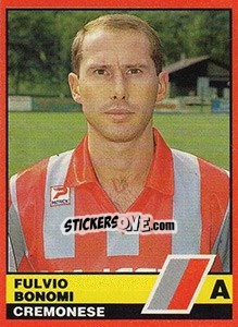 Sticker Fulvio Bonomi - Calciatori d'Italia 1989-1990 n. 114 - Vallardi