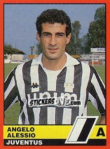 Figurina Angelo Alessio - Calciatori d'Italia 1989-1990 - Vallardi