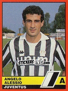 Sticker Angelo Alessio - Calciatori d'Italia 1989-1990 n. 203 - Vallardi