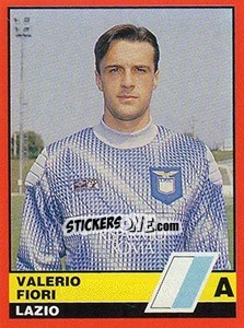 Sticker Valerio Fiori - Calciatori d'Italia 1989-1990 - Vallardi