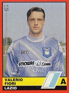 Sticker Valerio Fiori - Calciatori d'Italia 1989-1990 n. 206 - Vallardi
