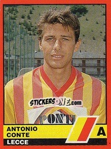 Cromo Antonio Conte - Calciatori d'Italia 1989-1990 - Vallardi