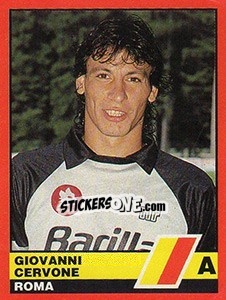 Sticker Giovanni Cervone - Calciatori d'Italia 1989-1990 - Vallardi