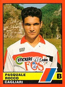 Sticker Pasquale Rocco - Calciatori d'Italia 1989-1990 - Vallardi