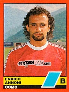 Sticker Enrico Annoni - Calciatori d'Italia 1989-1990 n. 446 - Vallardi