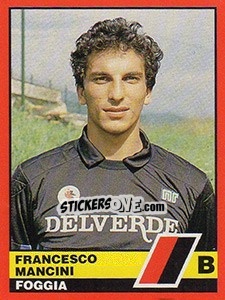 Sticker Francesco Mancini - Calciatori d'Italia 1989-1990 n. 469 - Vallardi