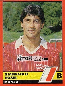 Sticker Giampaolo Rossi  - Calciatori d'Italia 1989-1990 - Vallardi