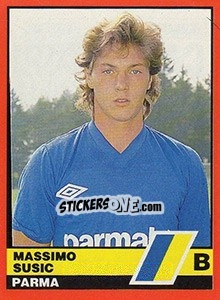 Sticker Massimo Susic - Calciatori d'Italia 1989-1990 - Vallardi