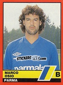 Figurina Marco Osio - Calciatori d'Italia 1989-1990 - Vallardi