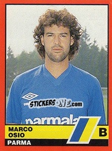 Sticker Marco Osio - Calciatori d'Italia 1989-1990 n. 537 - Vallardi