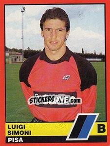 Sticker Figurina 553 - Calciatori d'Italia 1989-1990 - Vallardi