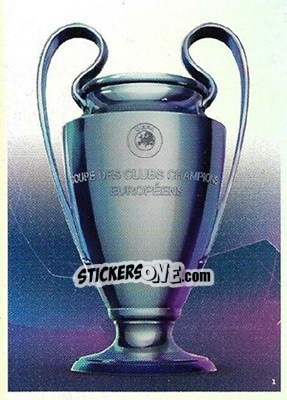 Sticker UCL Trophy