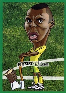 Sticker Aaron Mokoena - AFRIKA 2010 n. 2 - One2play