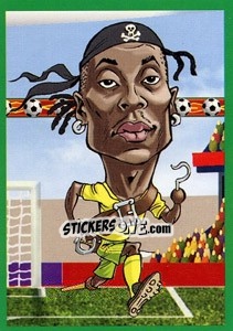 Sticker Teko Modise - AFRIKA 2010 n. 3 - One2play