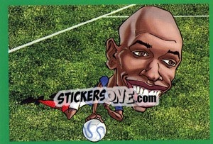 Sticker Thierry Henry - AFRIKA 2010 n. 7 - One2play