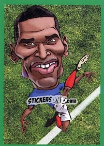 Sticker Florent Malouda - AFRIKA 2010 n. 8 - One2play