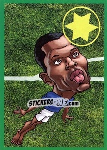 Sticker Patrice Evra - AFRIKA 2010 n. 10 - One2play