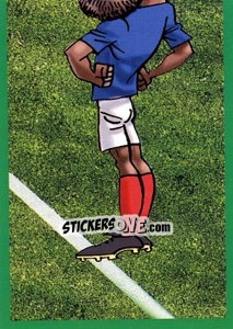 Sticker Nicolas Anelka - AFRIKA 2010 n. 15 - One2play