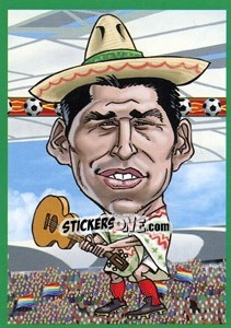 Sticker Ricardo Osorio - AFRIKA 2010 n. 18 - One2play