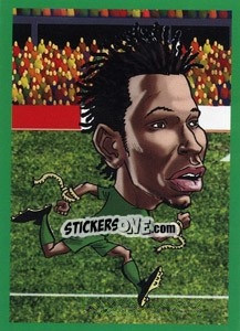 Sticker John Obi Mikel - AFRIKA 2010 n. 27 - One2play