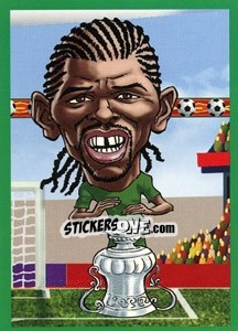 Sticker Nwankwo Kanu - AFRIKA 2010 n. 29 - One2play