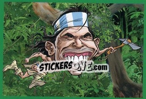Sticker Carlos Tévez - AFRIKA 2010 n. 32 - One2play