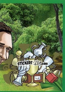 Sticker Lionel Messi - AFRIKA 2010 n. 36 - One2play