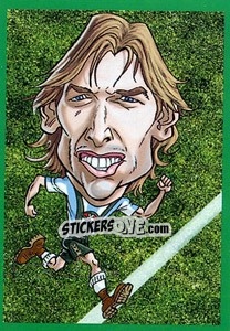 Sticker Gabriel Heinze - AFRIKA 2010 n. 39 - One2play
