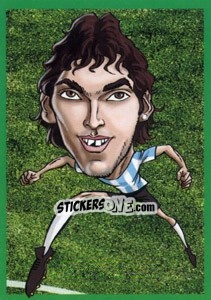 Sticker Gonzalo Higuaín - AFRIKA 2010 n. 43 - One2play