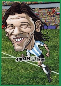 Sticker Martín Demichelis - AFRIKA 2010 n. 44 - One2play