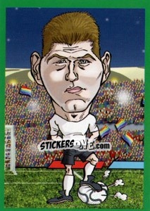 Sticker Steven Gerrard - AFRIKA 2010 n. 61 - One2play