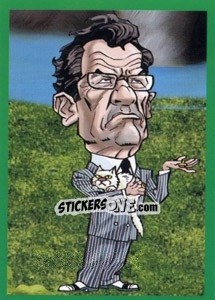Sticker Fabio Capello - AFRIKA 2010 n. 66 - One2play
