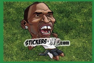 Sticker Jermain Defoe - AFRIKA 2010 n. 68 - One2play