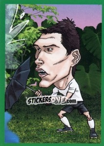 Sticker Gareth Barry - AFRIKA 2010 n. 69 - One2play