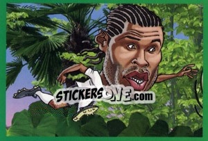 Sticker Glen Johnson - AFRIKA 2010 - One2play