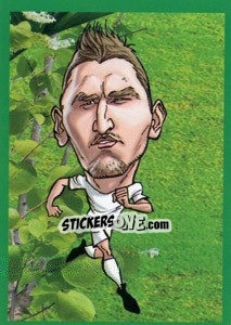 Sticker Andraž Kirm - AFRIKA 2010 n. 76 - One2play