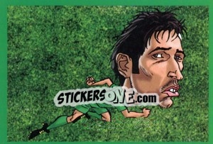 Sticker Antar Yahia - AFRIKA 2010 n. 86 - One2play
