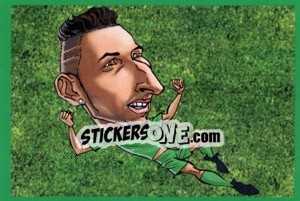 Sticker Nadir Belhadj - AFRIKA 2010 n. 88 - One2play