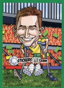 Sticker Harry Kewell - AFRIKA 2010 n. 96 - One2play