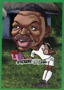 Sticker Sulley Muntari - AFRIKA 2010 n. 117 - One2play