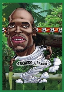 Sticker Stephen Appiah - AFRIKA 2010 n. 121 - One2play