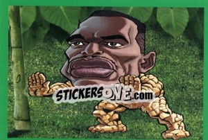 Sticker John Mensah - AFRIKA 2010 n. 122 - One2play